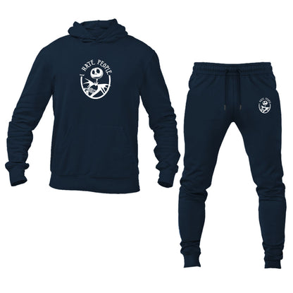 Men's Jack Skellington Hoodie Joggers Set