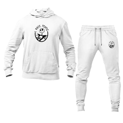 Men's Jack Skellington Hoodie Joggers Set