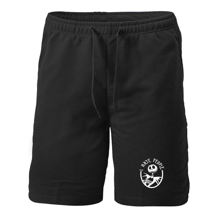 Men's Jack Skellington Athletic Fleece Shorts