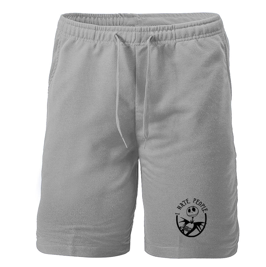 Men's Jack Skellington Athletic Fleece Shorts