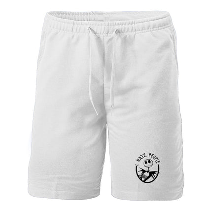 Men's Jack Skellington Athletic Fleece Shorts