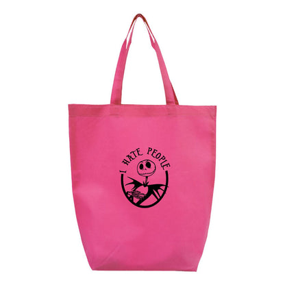 Jack Skellington Q-Tees - Non-Woven Gusset Bottom Tote - Q1251