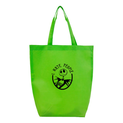 Jack Skellington Q-Tees - Non-Woven Gusset Bottom Tote - Q1251