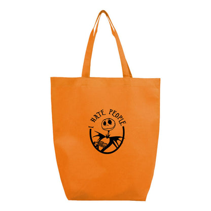 Jack Skellington Q-Tees - Non-Woven Gusset Bottom Tote - Q1251