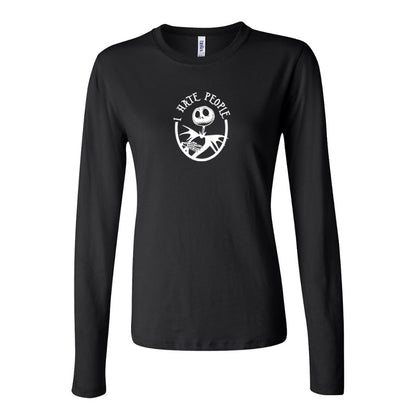 Women's Jack Skellington Long Sleeve T-Shirt