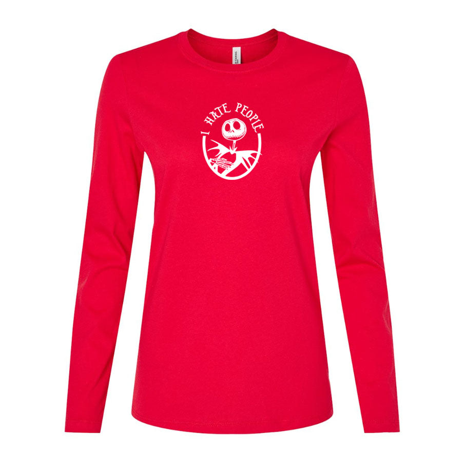 Women's Jack Skellington Long Sleeve T-Shirt