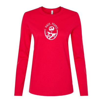 Women's Jack Skellington Long Sleeve T-Shirt