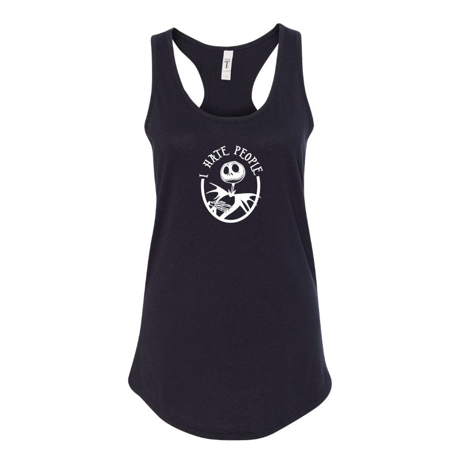 Women's Jack Skellington Racerback Tank Top