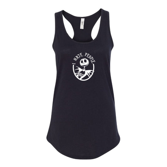 Women's Jack Skellington Racerback Tank Top