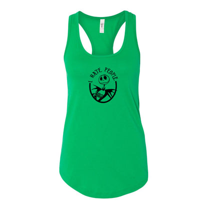 Women's Jack Skellington Racerback Tank Top