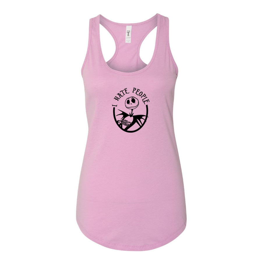 Women's Jack Skellington Racerback Tank Top