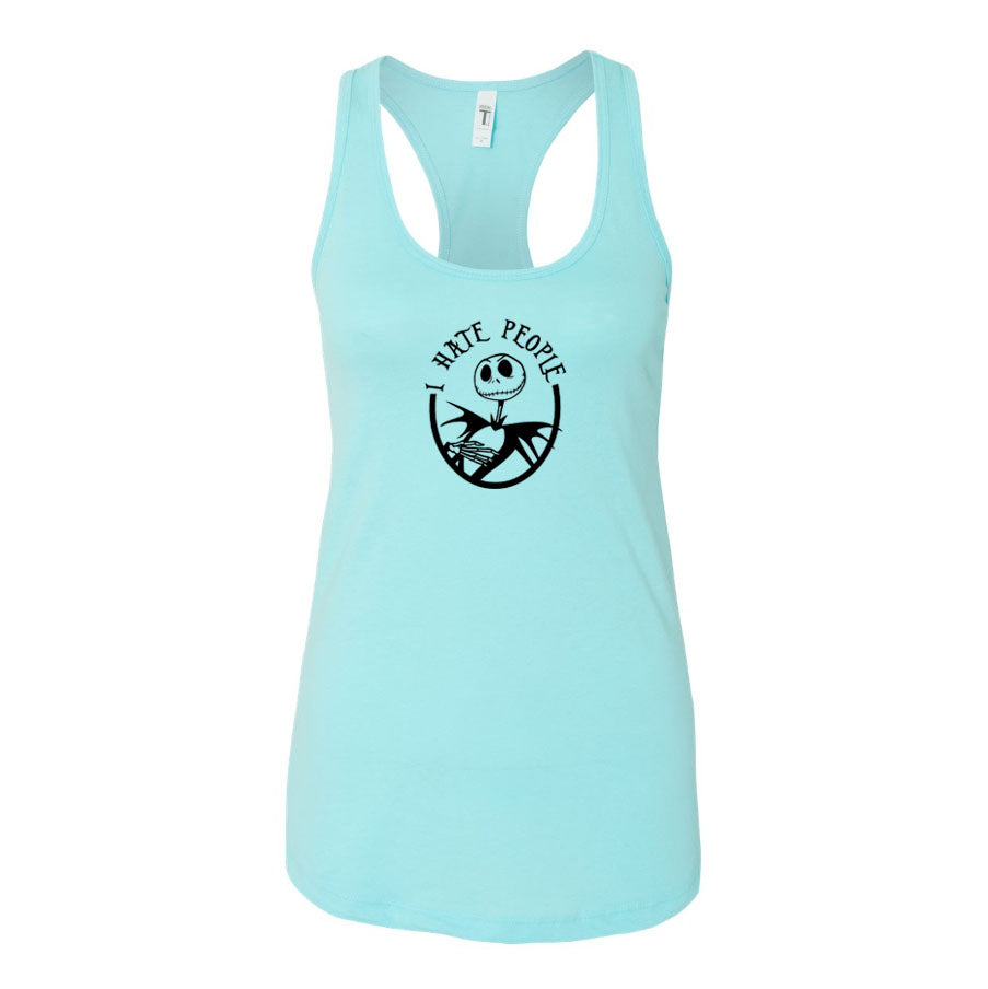 Women's Jack Skellington Racerback Tank Top