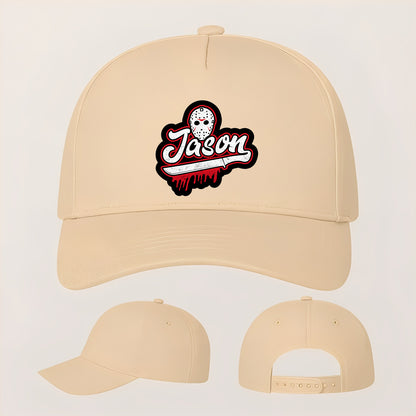 Jason Voorhees Five Panel Twill Snapback Cap