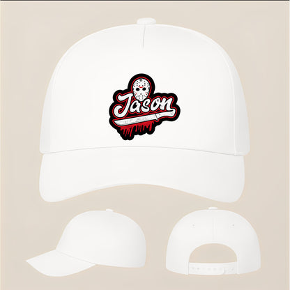 Jason Voorhees Five Panel Twill Snapback Cap