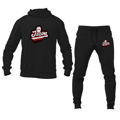 Men's Jason Voorhees Hoodie Joggers Set