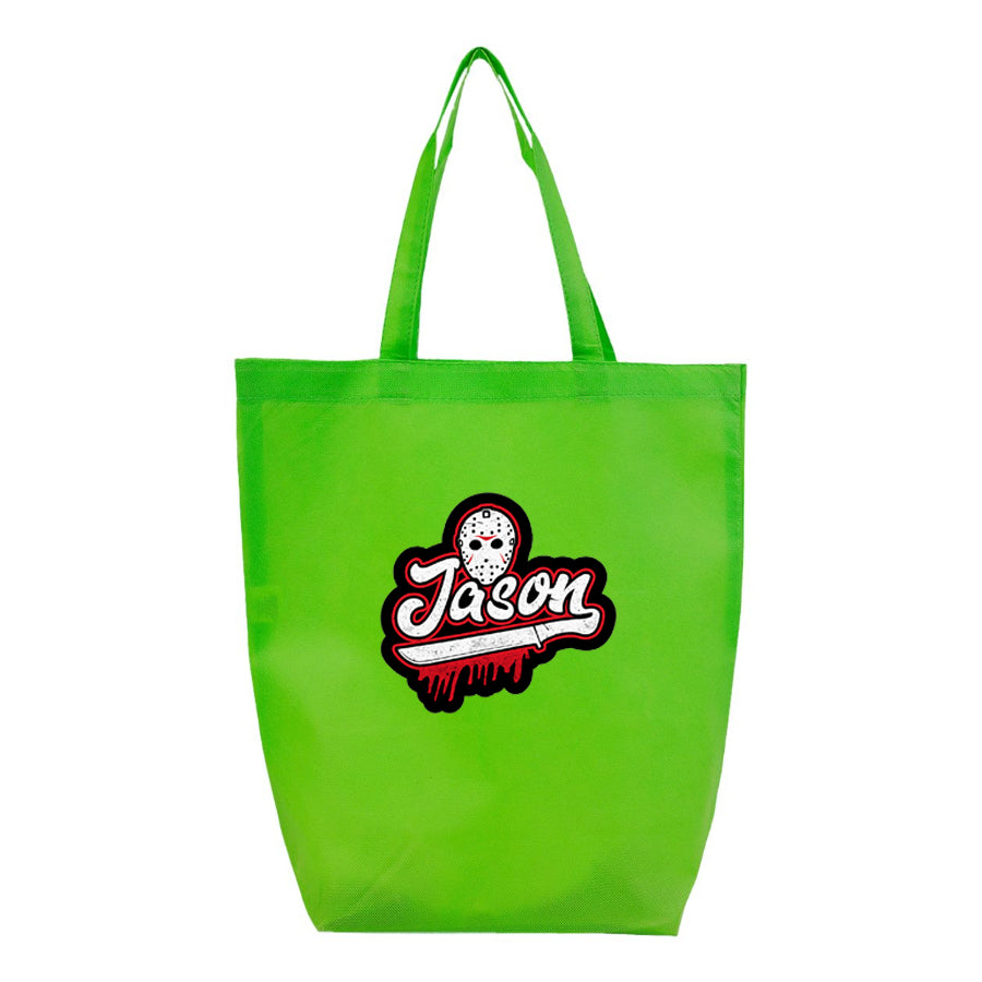 Jason Voorhees Q-Tees - Non-Woven Gusset Bottom Tote - Q1251