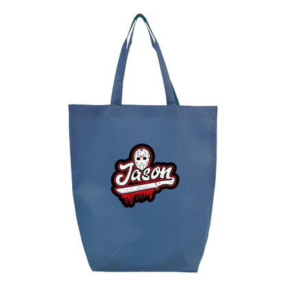 Jason Voorhees Q-Tees - Non-Woven Gusset Bottom Tote - Q1251