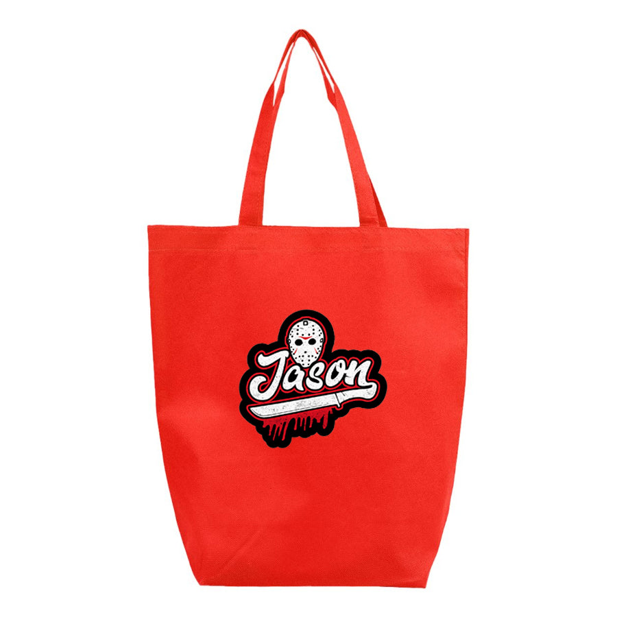 Jason Voorhees Q-Tees - Non-Woven Gusset Bottom Tote - Q1251