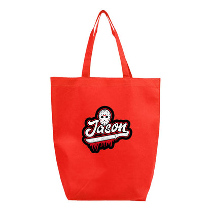Jason Voorhees Q-Tees - Non-Woven Gusset Bottom Tote - Q1251
