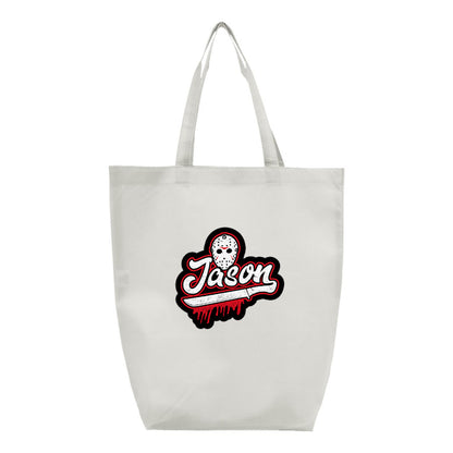 Jason Voorhees Q-Tees - Non-Woven Gusset Bottom Tote - Q1251