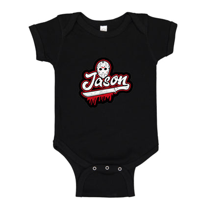 Jason Voorhees Baby Romper Onesie