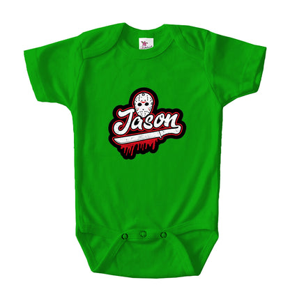Jason Voorhees Baby Romper Onesie