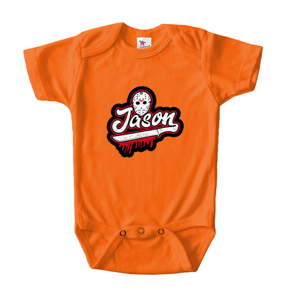 Jason Voorhees Baby Romper Onesie