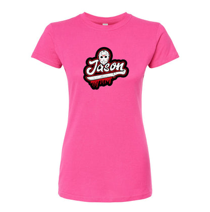 Women's Jason Voorhees Round Neck T-Shirt