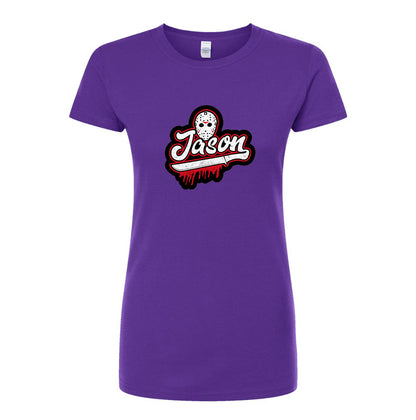 Women's Jason Voorhees Round Neck T-Shirt