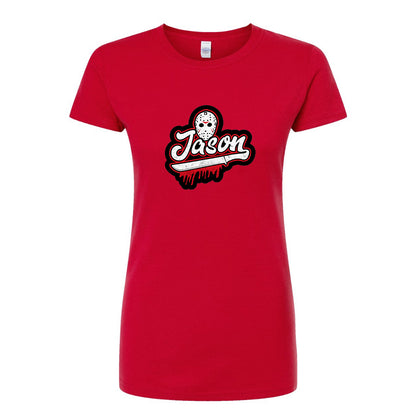 Women's Jason Voorhees Round Neck T-Shirt