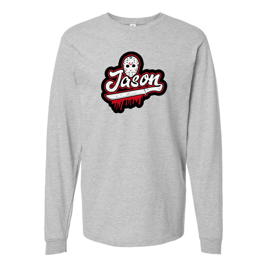 Youth Kids Jason Voorhees Long Sleeve T-Shirt