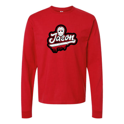 Youth Kids Jason Voorhees Long Sleeve T-Shirt