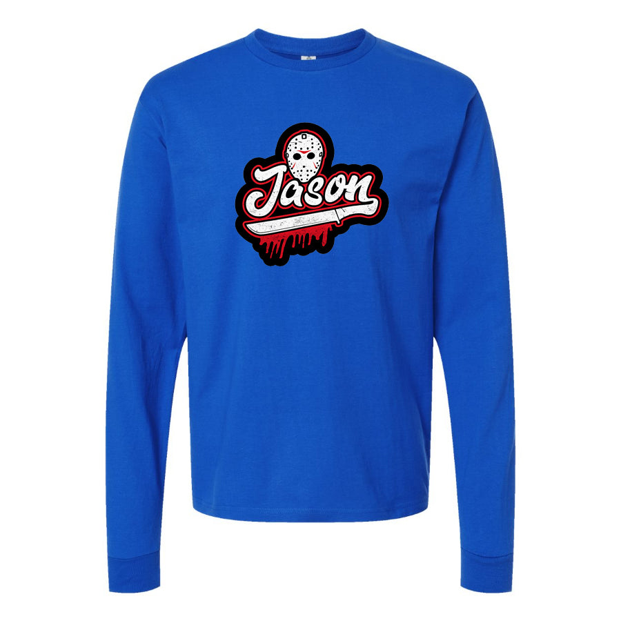 Youth Kids Jason Voorhees Long Sleeve T-Shirt