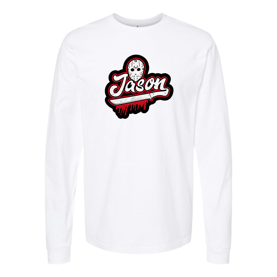Youth Kids Jason Voorhees Long Sleeve T-Shirt