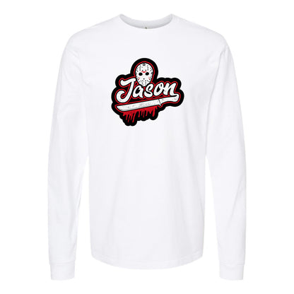 Youth Kids Jason Voorhees Long Sleeve T-Shirt