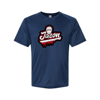 Youth Kids Jason Voorhees Polyester T-Shirt