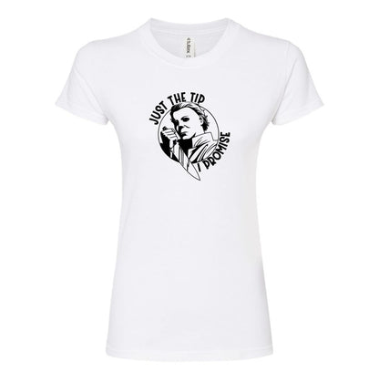 Women's Halloween Michael Myers Round Neck T-Shirt