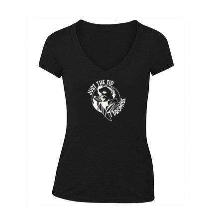 Women's Halloween Michael Myers V Neck T-Shirt