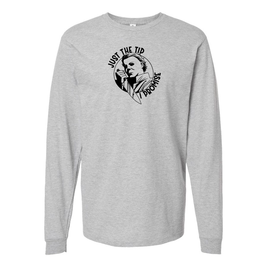 Youth Kids Halloween Michael Myers Long Sleeve T-Shirt