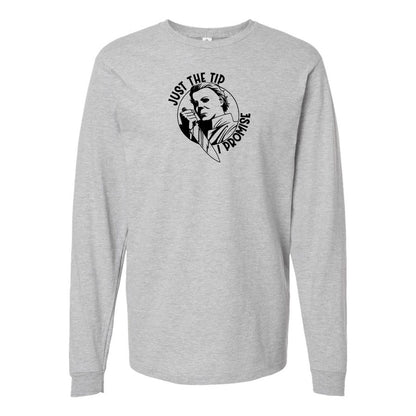 Youth Kids Halloween Michael Myers Long Sleeve T-Shirt