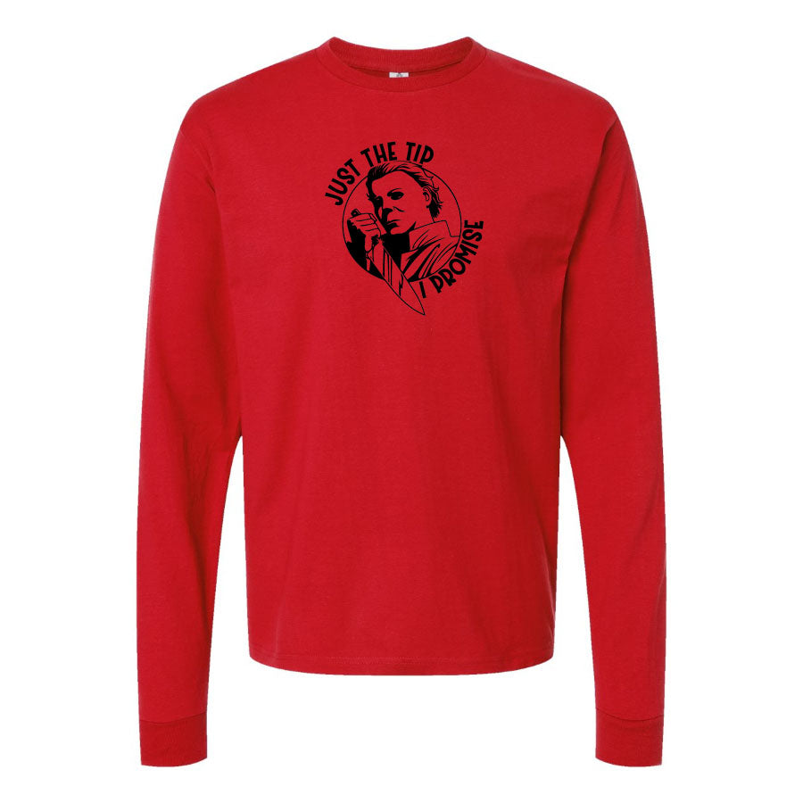 Youth Kids Halloween Michael Myers Long Sleeve T-Shirt