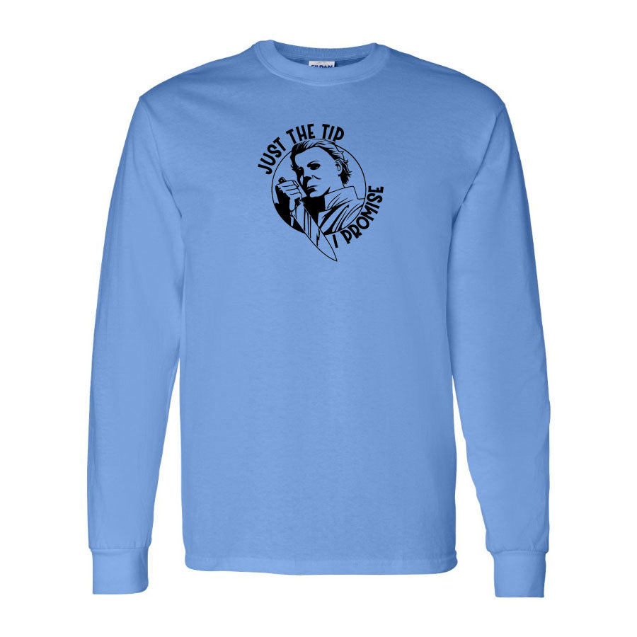 Youth Kids Halloween Michael Myers Long Sleeve T-Shirt