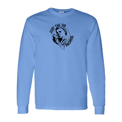 Youth Kids Halloween Michael Myers Long Sleeve T-Shirt