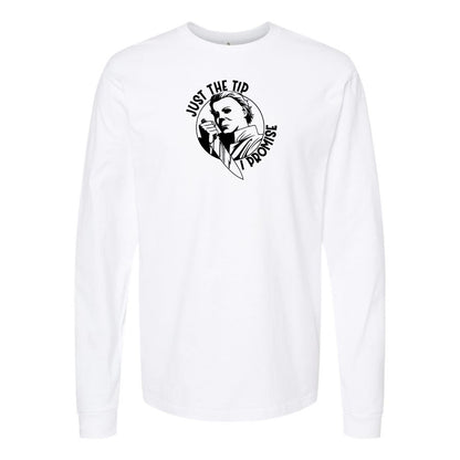 Youth Kids Halloween Michael Myers Long Sleeve T-Shirt