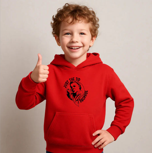 Youth Kids Halloween Michael Myers Pullover Hoodie