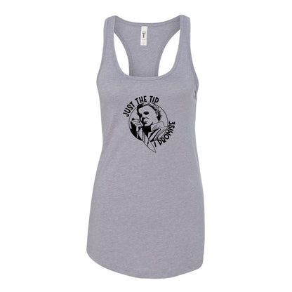 Women's Halloween Michael Myers Racerback Tank Top