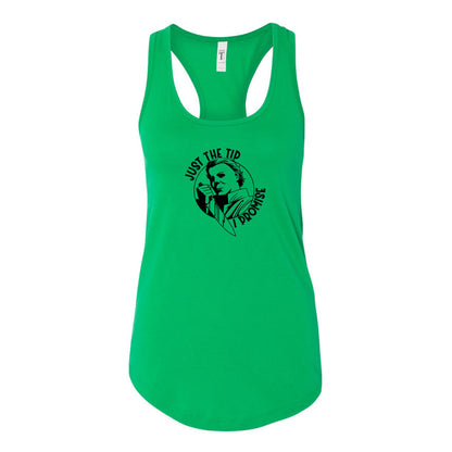 Women's Halloween Michael Myers Racerback Tank Top