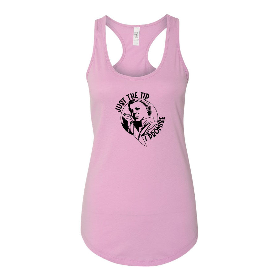 Women's Halloween Michael Myers Racerback Tank Top
