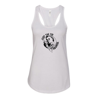 Women's Halloween Michael Myers Racerback Tank Top