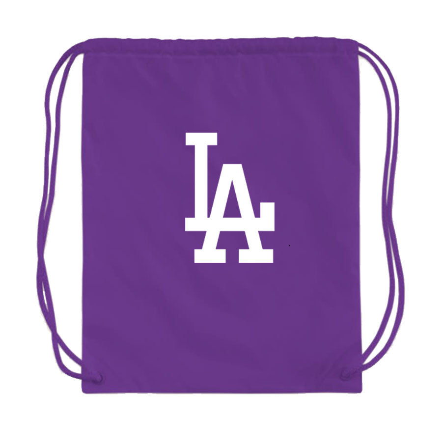 LA Dodgers Drawstring Bag